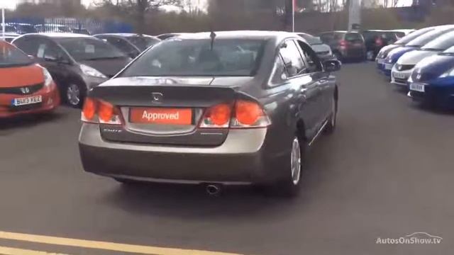 HONDA CIVIC IMA ES HYBRID GREY 2008 смотреть онлайн
