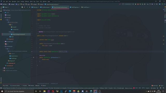 EIGENE EVENTS ERSTELLEN | MINECRAFT PROGRAMMIEREN