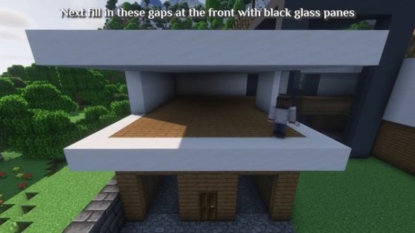 Minecraft: How To Build A Modern Mansion House Tutorial (#43)