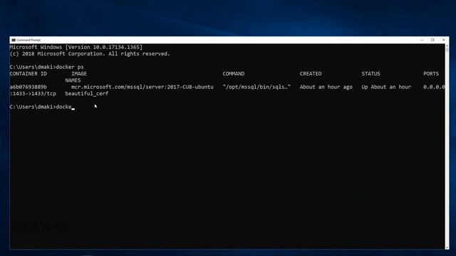 Connect to Bash Shell, Docker Container running Ubuntu - Windows 10 смотреть онлайн