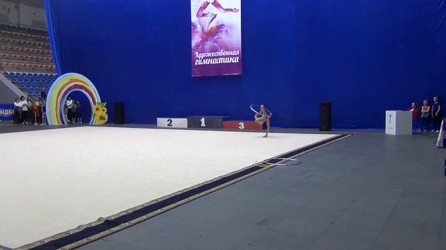 4 Индивидуальные упражнения обруч Первенство Краснодарского края 4.12.18 смотреть онлайн