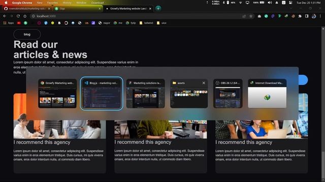 Marketing Website Landing Page With Next JS & Tailwind CSS Project Part -2|| Rownok Mahbub смотреть онлайн