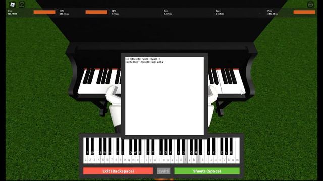 ROBLOX Piano sheets Demon Slayer смотреть онлайн