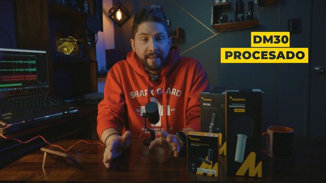 MAONO DM30 Gaming RGB Mic Prueba De Sonido смотреть онлайн