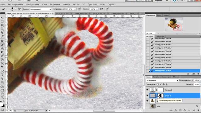 Новогоднее оформление фотографий - РукодельныйPhotoshop смотреть онлайн