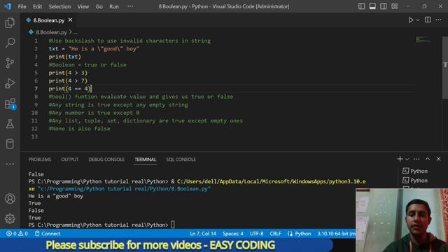 8. Python - Boolean [in Nepali] смотреть онлайн