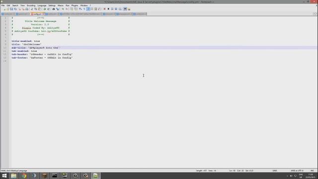 Minecraft Plugin Tutorial - Title Welcome Message смотреть онлайн