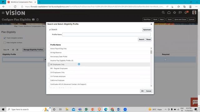 Oracle HCM Benefits Configuring Workforce Compensation Plan Eligibility | Oracle HCM Benefits Setup смотреть онлайн