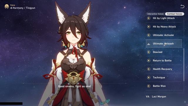 HONKAI: STAR RAIL - TINGYUN COMBAT VOICES (ENGLISH) смотреть онлайн