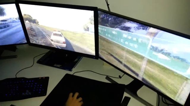 gta 5 gameplay 3 monitors. смотреть онлайн
