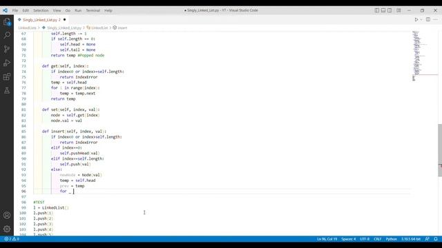 Linked List | Developing the Data Structure In Python (Coding Tutorial) | Part - 2 смотреть онлайн