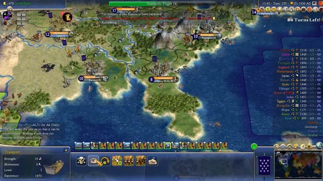 Let's Play Rhye's and Fall of Civilization: USA; part 7 смотреть онлайн