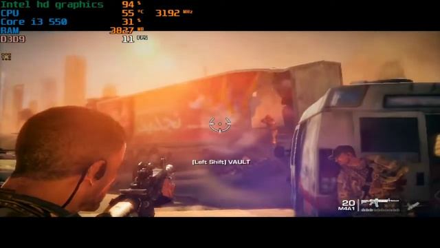 Spec Ops : The Line - i3 550 - Intel HD graphics смотреть онлайн