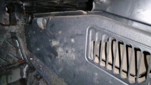 Замена радиатора печки датсун он до с кондиционером без снятия панели.