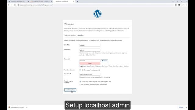Install & Import WordPress Demo Samples - Create a Multistore WordPress Website - Shopio Tutorial смотреть онлайн
