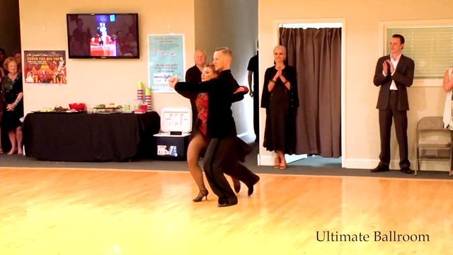 Pro/Am Tango Show Dance at Ultimate Ballroom Dance Studio in Memphis смотреть онлайн