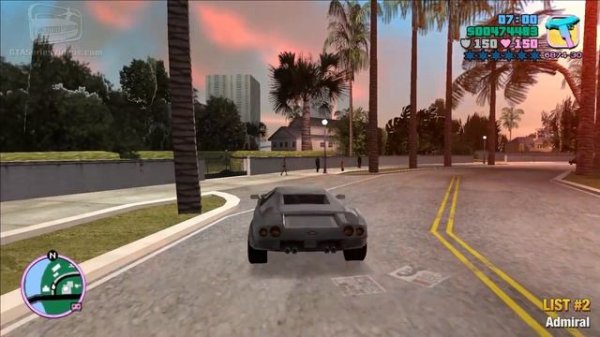 GTA Vice City - Sunshine Autos Import Garage [Grand Theft Auto Trophy]