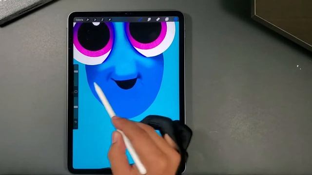 Drawing Baby Dory in Procreate #Finding Nemo 2#Ipad Pro 2020 смотреть онлайн