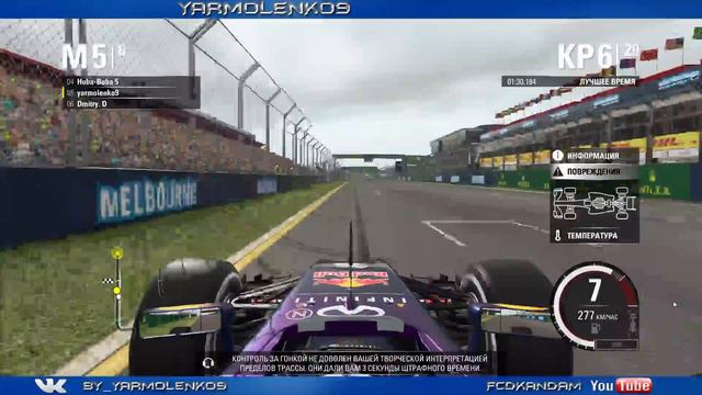 LOC Formula. F1 2015. Round 1. Australian Grand Prix смотреть онлайн