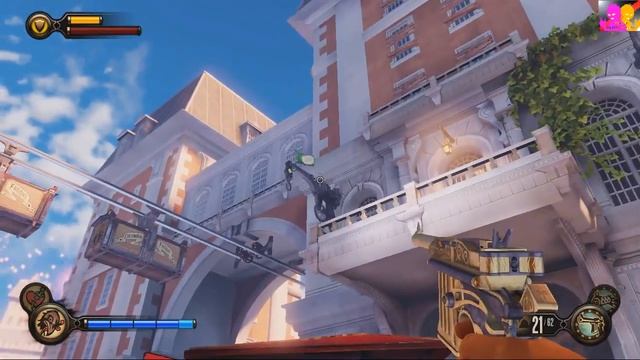 Тормозим в Bioshock Infinite - глава 3 "Злобный пророк дирижабль уволок" смотреть онлайн