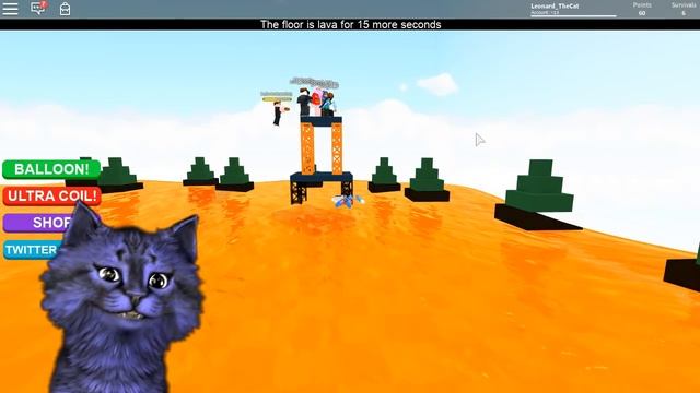 ПОЛ БОЛЬШЕ НЕ ЛАВА!!! / ПОЛ ЭТО ЛАВА в РОБЛОКС / The Floor is LAVA ROBLOX смотреть онлайн