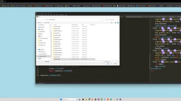 Pygame in the BROWSER with pygbag on Github