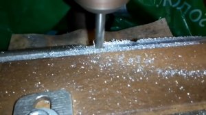 Фрезеровка на сверлильном станке