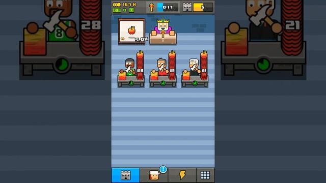 собираю коллекцию рабочих в игре Make More смотреть онлайн
