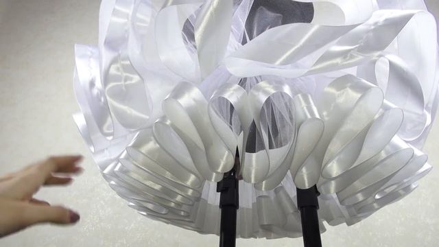 Как выложить волнами атласную ленту на юбке пачке - дополнение к МК / Tutu skirt with a satin ribbo смотреть онлайн