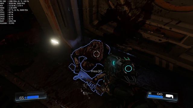 Doom RX 580 i5 - 7500 Benchmark Vulkan Ultra Settings (8GB RAM) смотреть онлайн