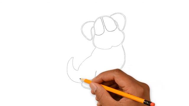 How to Draw a Dog | | нарисуи шайнек | сурет | ит салу | күшік суреті смотреть онлайн