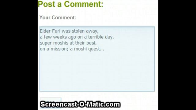 Moshi Monsters Starbii's Moshi Poem Entry For The Daily Growl Comp! Part 1! Check Out Part 2! смотреть онлайн