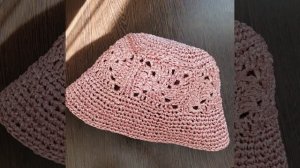 Панама из рафии