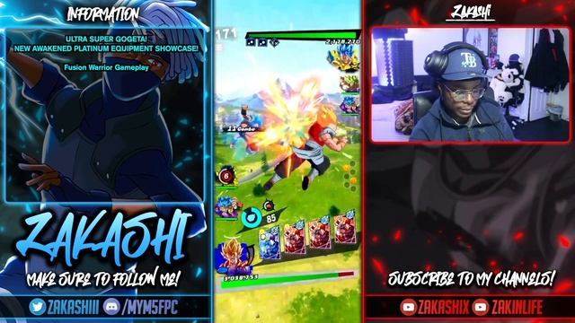 (Dragon Ball Legends) NUCLEAR 14 STAR ULTRA SUPER GOGETA AWAKENED PLATINUM EQUIPMENT?! SHOWCASE Z+! смотреть онлайн