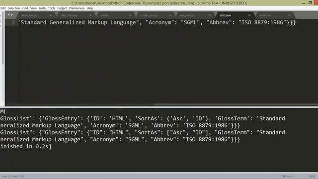 Python XML and JSON Parsing смотреть онлайн