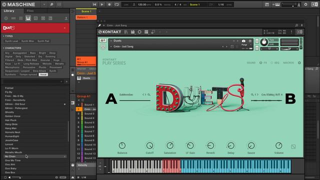 Duets! New Kontakt Play Series Instrument From Native Instruments! смотреть онлайн