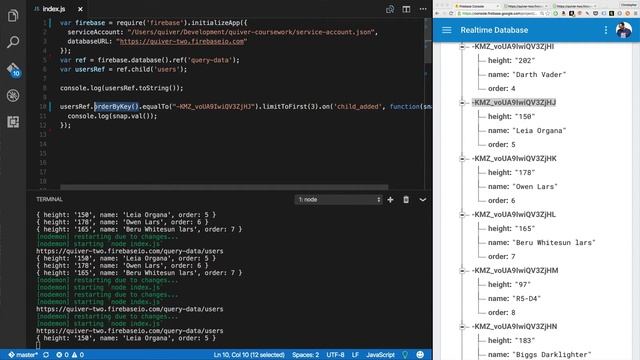 Collection Queries with Firebase смотреть онлайн