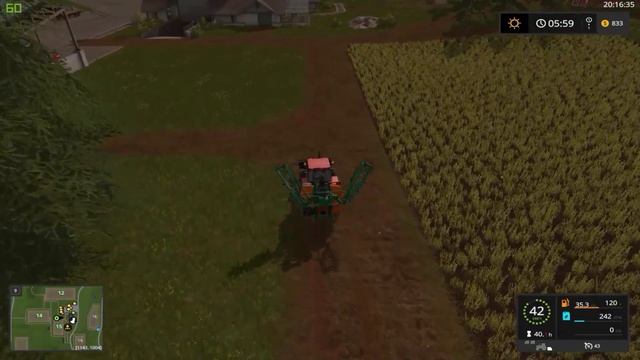 Farming Simulator 17 #22. Американская мечта. American dream. смотреть онлайн