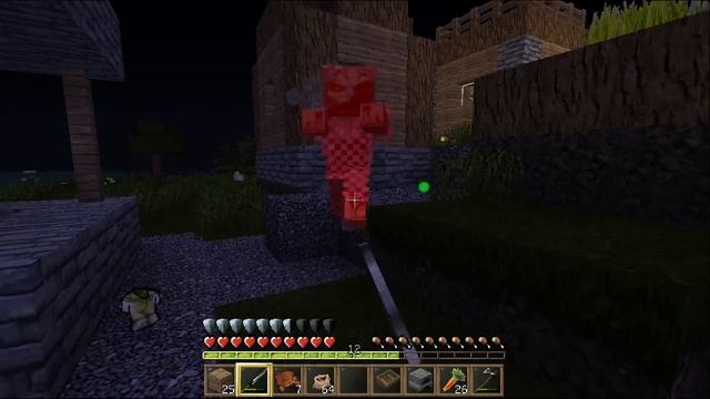 Выживание в Minecraft с Herobrine Серия 10 [Помощь жителям]