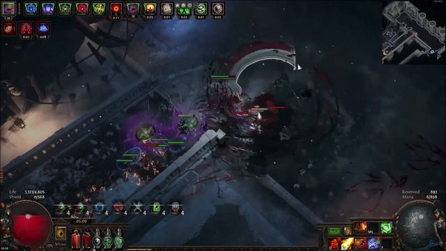 Simulacrum Waves 28-30 with my Arakaali's Fang Juggernaut [PoE 3.20 Sanctum League] смотреть онлайн