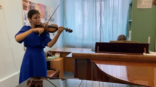Казимир Елизавета/Kazimir Elisaveta 14 лет Группа: D Vieuxtemps Concerto # 5
