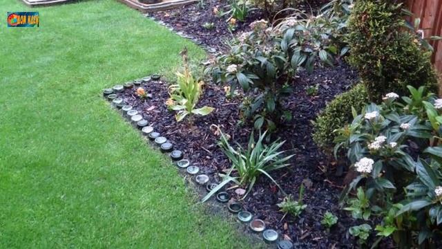 Красивые ограждения для клумб / 20 прекрасных идей для дачи смотреть онлайн