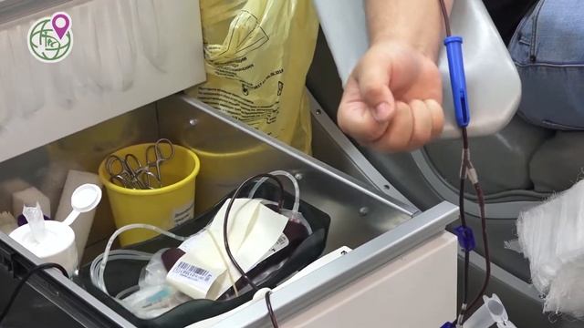 Сегодня в Брюховецком районе работала краевая станция переливания крови. смотреть онлайн