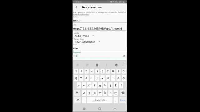 Setting SRT, RTMP and RTSP connections in Larix Broadcaster for Android смотреть онлайн