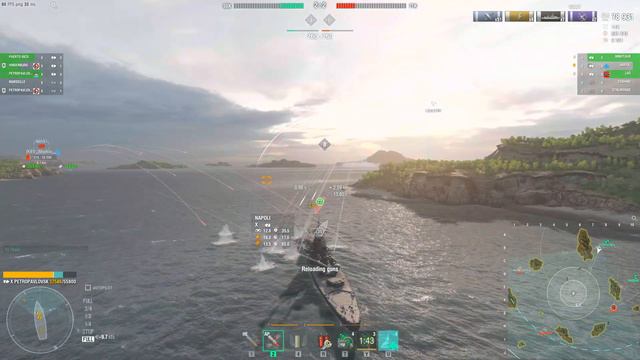 World of Warships - PETROPAVLOVSK #1064 | brawl 5vs5 | 4K HDR PQ 60 FPS| tier X cruiser смотреть онлайн