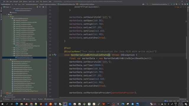 46 - Java Serialization using ObjectInputValidation - Unit Tests Code Demo 1 смотреть онлайн