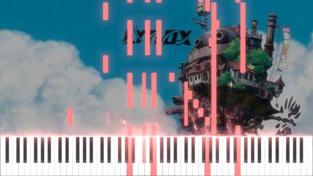 Howl's Moving Castle - Merry Go Round Of Life [Piano] смотреть онлайн