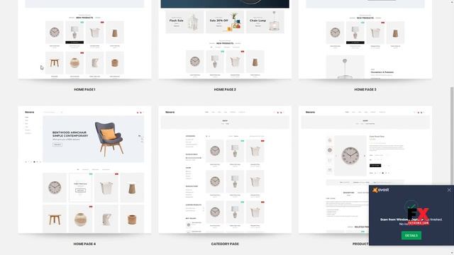 Nevara - Responsive Furniture and Interior Opencart 3 Theme Cl смотреть онлайн