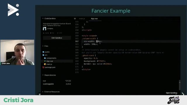 Rapid development with Vue.js and Tailwind - Cristi Jora - vueday 2020 смотреть онлайн