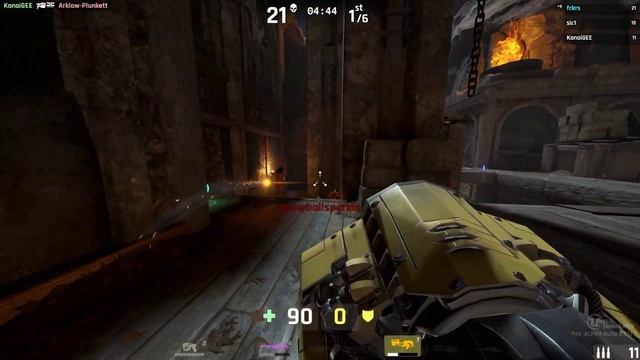 Unreal Tournament - DM-Backspace - Godlike spree and 4:1 kill/death ratio смотреть онлайн